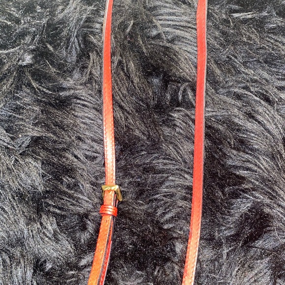 Red small leather Boston Burberry Bag - Picture 13 of 14